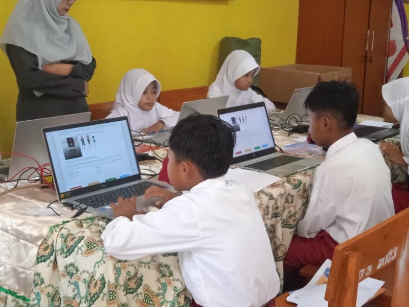 PELAKSANAAN KEGIATAN ANBK SD Negeri 1 PELEYAN KAPONGAN