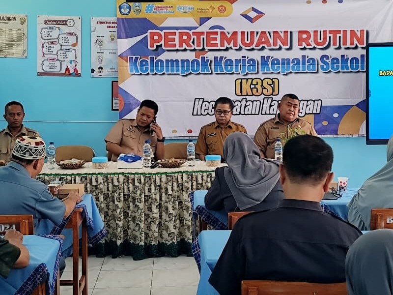 PERTEMUAN K3S DI SDN 1 PELEYAN KAPONGAN